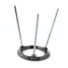 Cast Iron Tripod Stable Design Lab Bunsen Burner Teaching-1