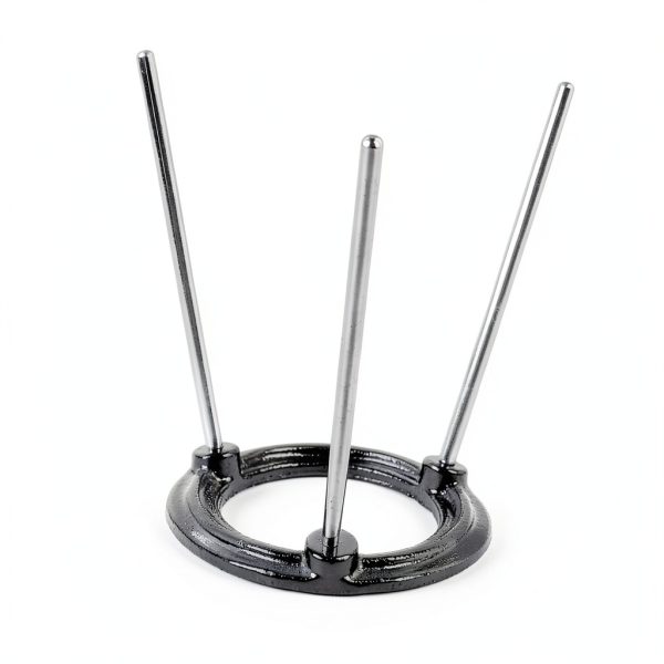 Cast Iron Tripod Stable Design Lab Bunsen Burner Teaching-1