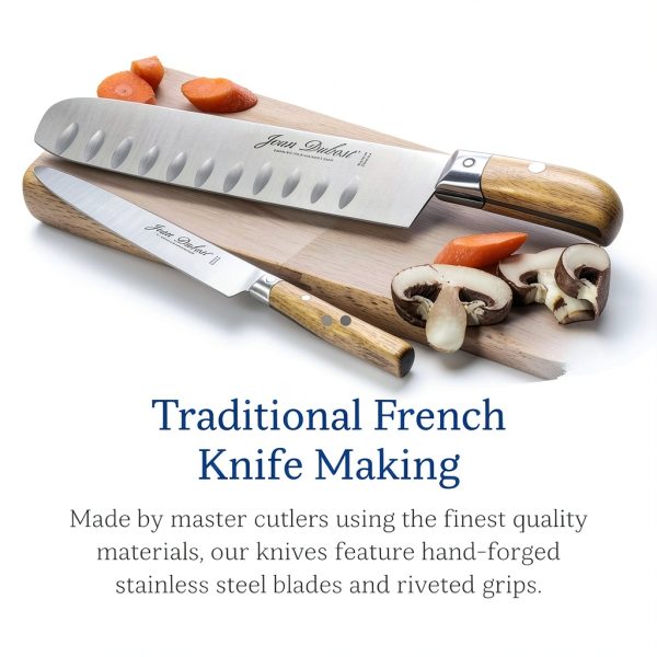 Jean Dubost Laguiole Steak Knives Stainless Steel Serrated-2