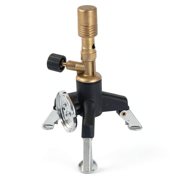 West Raccoon Bunsen Burner Brass Aluminum Lab Heating Tool-1