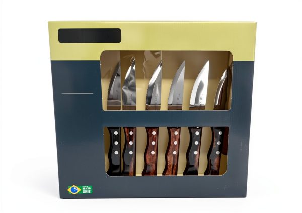 Tramontina Jumbo Steak Knife Set Stainless Steel-0