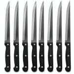 Steak Knife Set Dehov Stainless Steel 8-Piece-0
