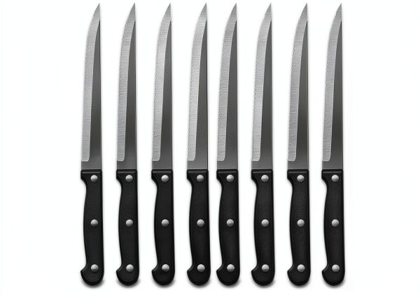 Steak Knife Set Dehov Stainless Steel 8-Piece-0