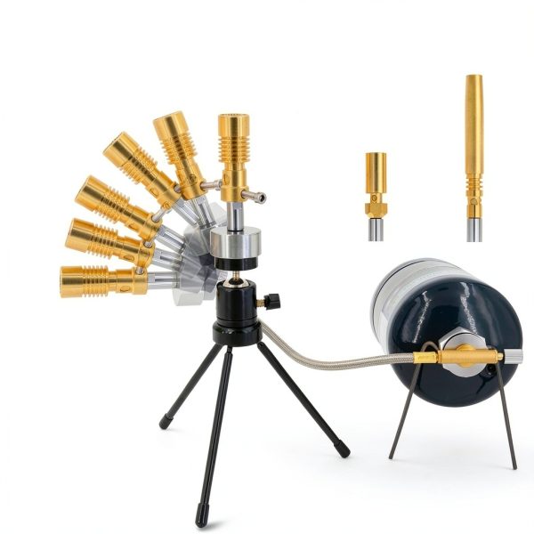 Easywalking Bunsen Burner Universal Head Multiple Flame-1