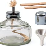 Manhojia Alcohol Lamp Lead Free Glass Laboratory Heating-0