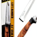 Left Handed Steak Knife Stainless Steel Serrated Lefty's-0