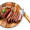Steak Rocker Knife HSHQING Wood Handle Non Slip-1