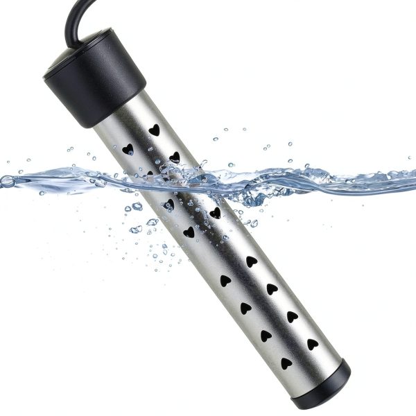 Tellegloww Immersion Heater 1500W Portable Stainless Steel-2