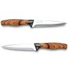 Left Handed Steak Knife Stainless Steel Serrated Lefty's-4
