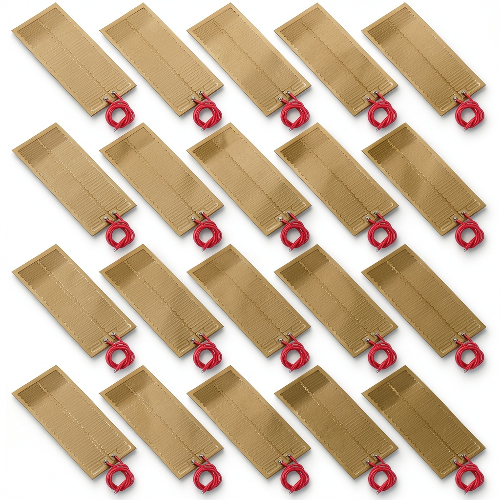 'AOICRIE heating film applied to a circuit board'