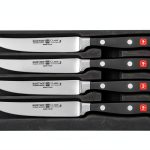 Wusthof Steak Knives Black Stainless Steel Set Forged-0