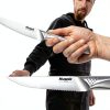 Stainless Steel Steak Knife Huusk Serrated 45in-4