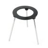 Cast Iron Tripod Stable Design Lab Bunsen Burner Teaching-0