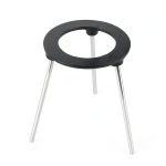 Cast Iron Tripod Stable Design Lab Bunsen Burner Teaching-0