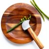 Steak Rocker Knife HSHQING Wood Handle Non Slip-6