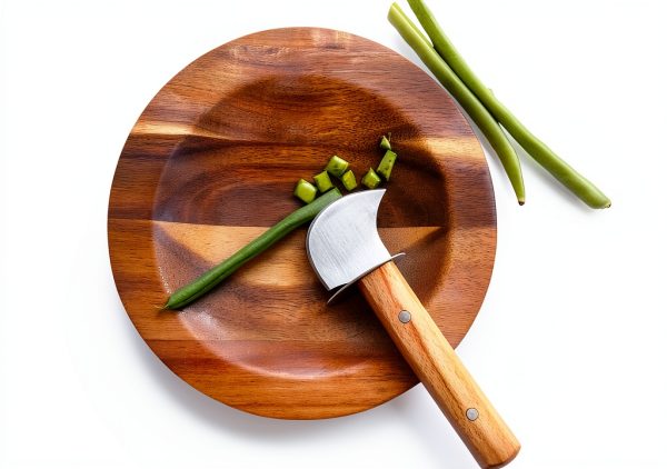 Steak Rocker Knife HSHQING Wood Handle Non Slip-6