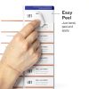 Avery Clear Frosted Address Labels Easy Peel-3