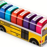 Self-Inking Stamps for Kids Office Supplies-0