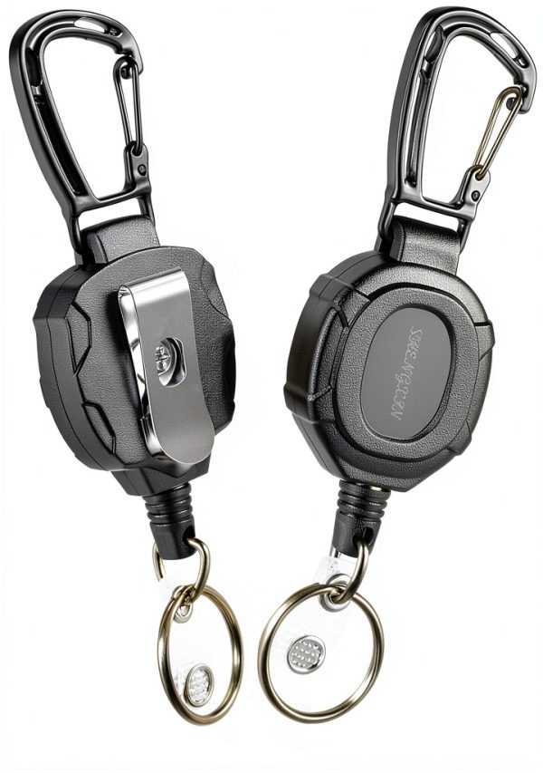 SHENGXIN Retractable Keychain ABS Material Office Product-1