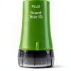 PLUS Identity Protection Stamp Rubber 3‑Pack Mixed Colors Regular Size-5
