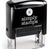 Business Stamp 904 Custom Duncan Model Wood Handle Medium Size-1