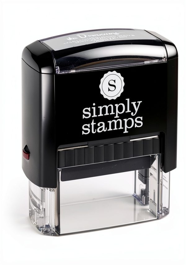 Business Stamp 904 Custom Duncan Model Wood Handle Medium Size-1