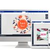 Avery Glossy White Circle Labels 2"-3" Round Printable Labels for-5