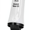PLUS Identity Protection Stamp Rubber 3‑Pack Mixed Colors Regular Size-1