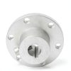 RC Key Hub Shaft Coupling Oumefar Aluminum Alloy 1/2in Silver-4
